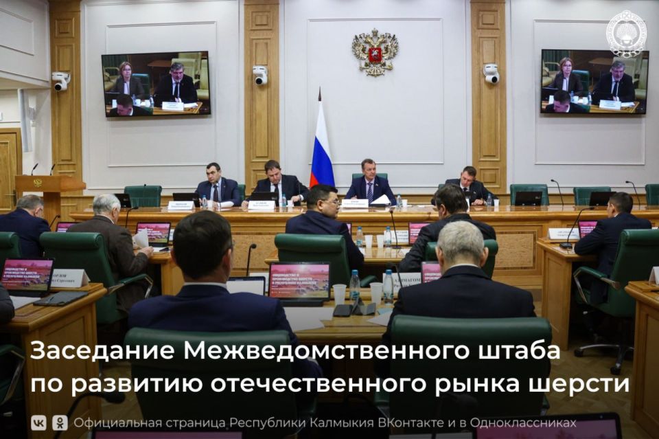 Калмыкия вошла в число семи пилотных регионов, где в 2026 году будут сосредоточены усилия по развитию рынка шерсти