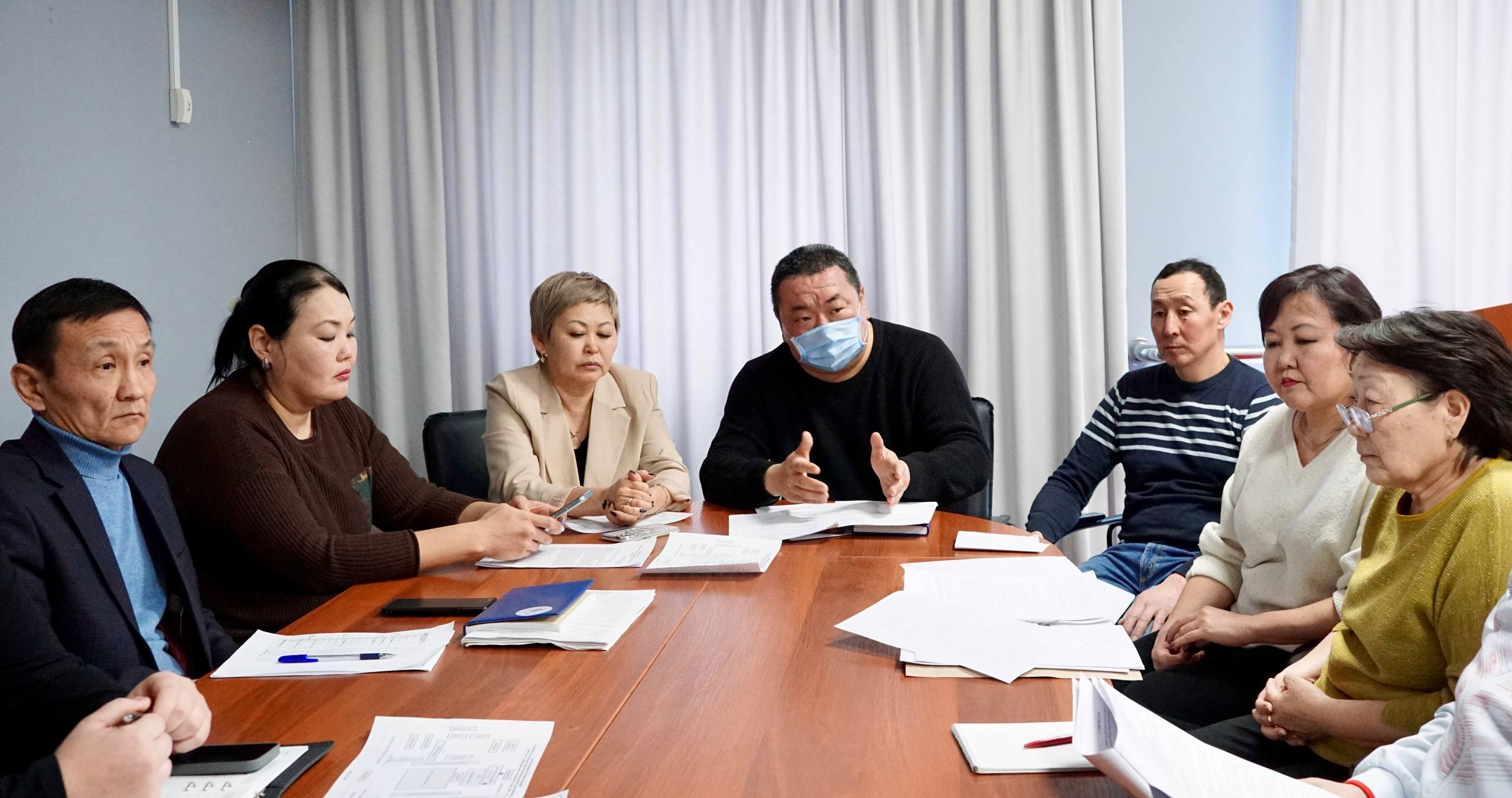 Сегодня состоялось рабочее совещание, посвящённое подготовке и проведению республиканской спартакиады среди ветеранов боевых действий Сегодня состоялось рабочее совещание, посвящённое подготовке и проведению республиканской спартакиады среди ветеранов боевых действий