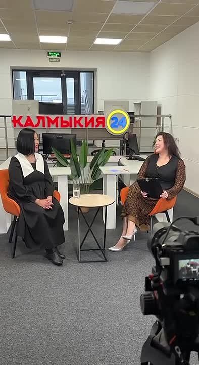 Рады вновь приветствовать в студии телеканала «Калмыкия 24» прекрасную гостью Викторию Горяеву