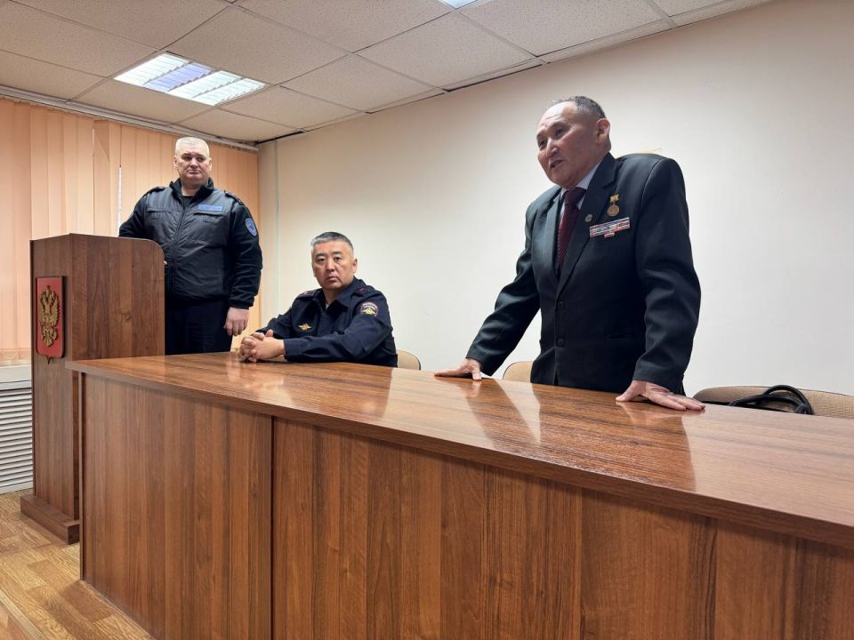 «Урок мужества» в Госавтоинспекции