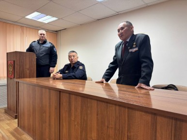 «Урок мужества» в Госавтоинспекции