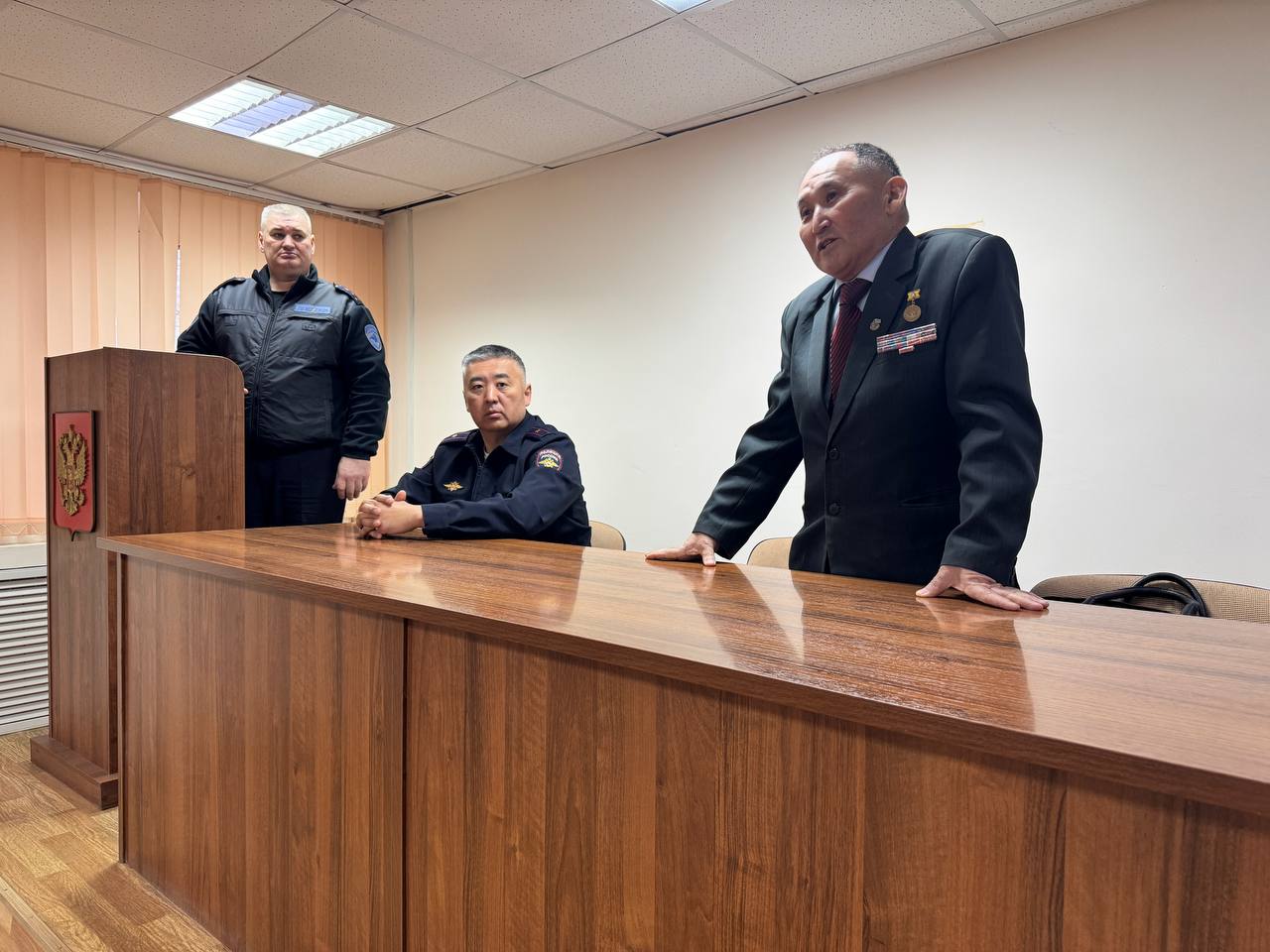 «Урок мужества» в Госавтоинспекции