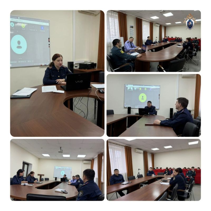 В следственном управлении состоялось занятие по профессионально-должностной подготовке личного состава
