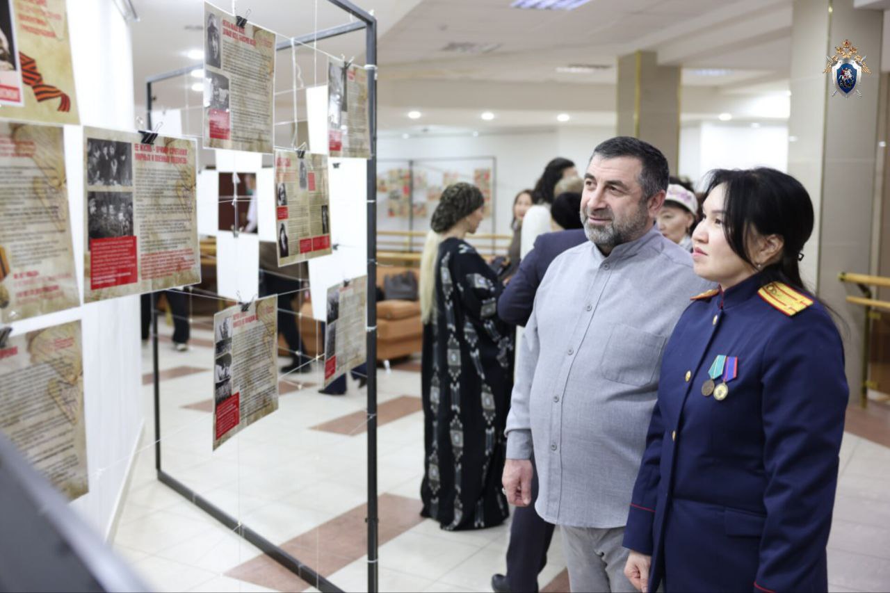 Представитель следственного управления принял участие в открытии выставки «Женское лицо Победы» Представитель следственного управления принял участие в открытии выставки «Женское лицо Победы»