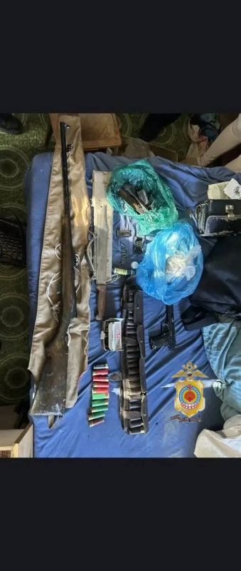 Оружие, патроны и порох обнаружены полицейскими Приютненского района у местного жителя