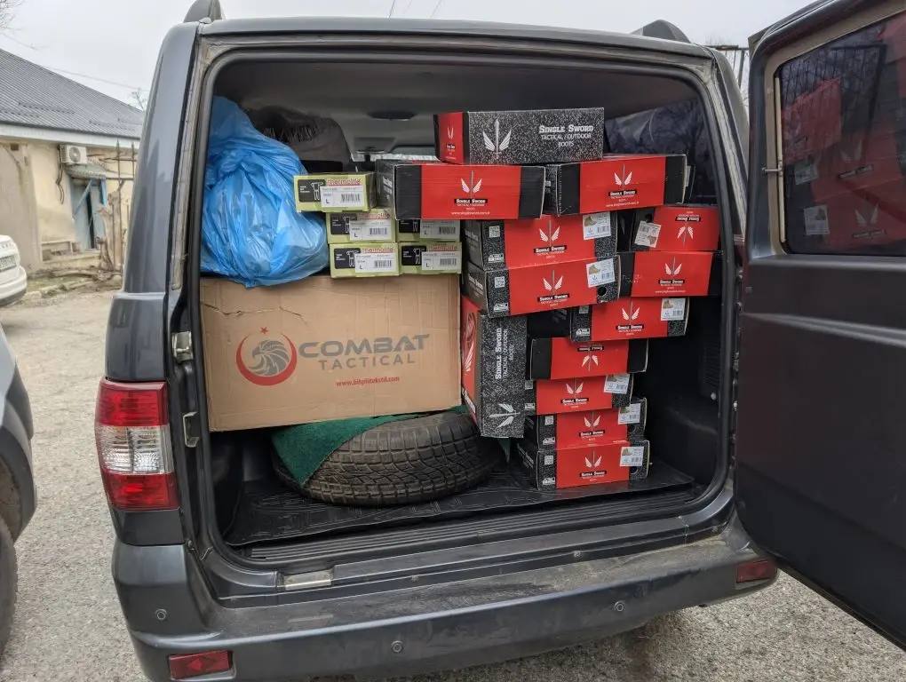 Очередная партия гуманитарной помощи отправлена бойцам на #СВО Очередная партия гуманитарной помощи отправлена бойцам на #СВО