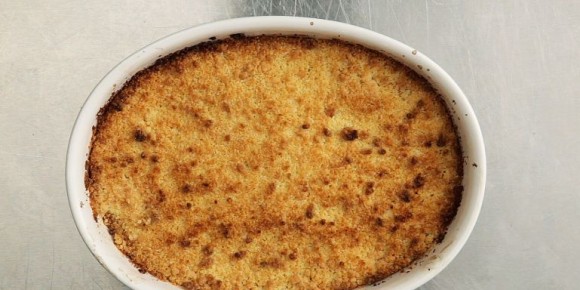 Яблочный крамбл