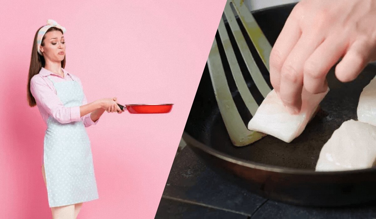 Почему еда прилипает к сковороде и как это исправить