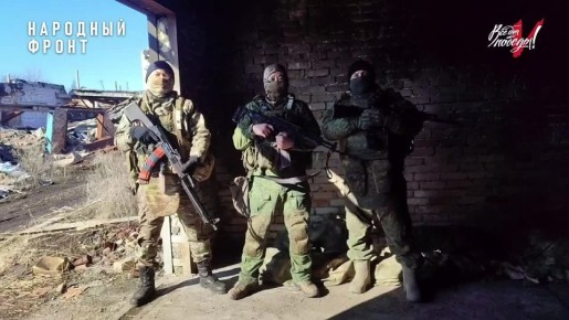 Калмыцкие воины поздравили с праздником весны прекрасную половину человечества