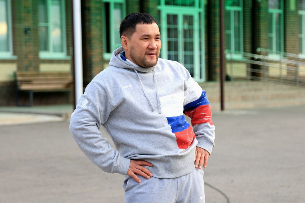 Ветераны СВО, участники программы «Герои-08», начали день с зарядки Ветераны СВО, участники программы «Герои-08», начали день с зарядки