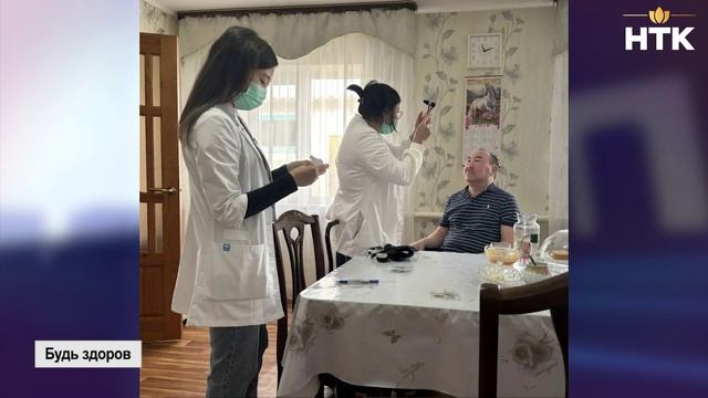 Бригада медиков в рамках акции «Будь здоров» посетила Джалыково и Улан-Хол Лаганского района