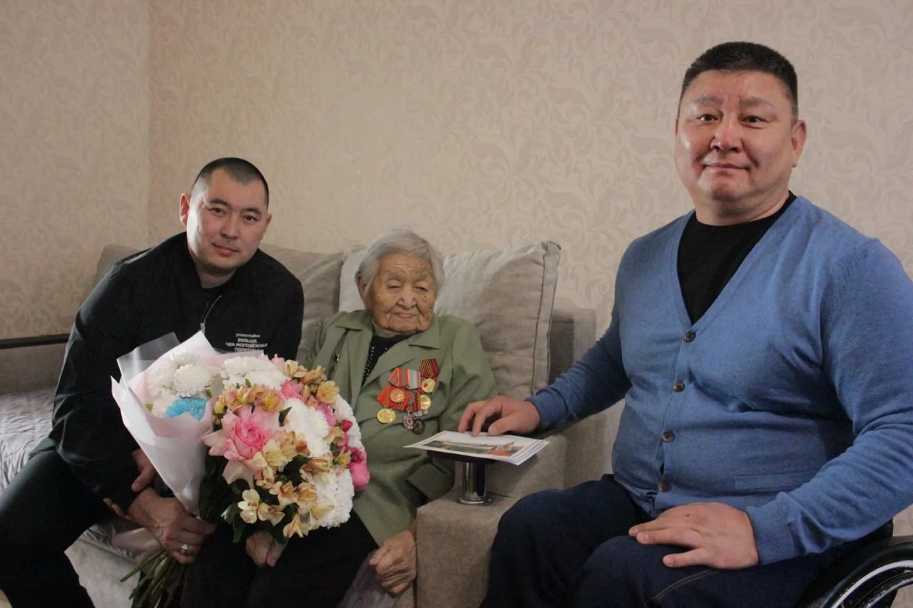 95-летие отмечает ветеран труда Любовь Майорова 95-летие отмечает ветеран труда Любовь Майорова