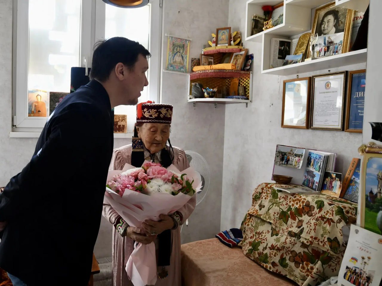 Сегодня свой 94-й день рождения отмечает Мария Бамбарыковна Мухлаева Сегодня свой 94-й день рождения отмечает Мария Бамбарыковна Мухлаева