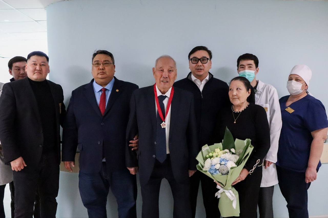 Легенда калмыцкого спорта отметила 90-летие