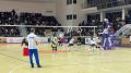 Напряженная игра. Пока преимущество у калмыцких волейболисток