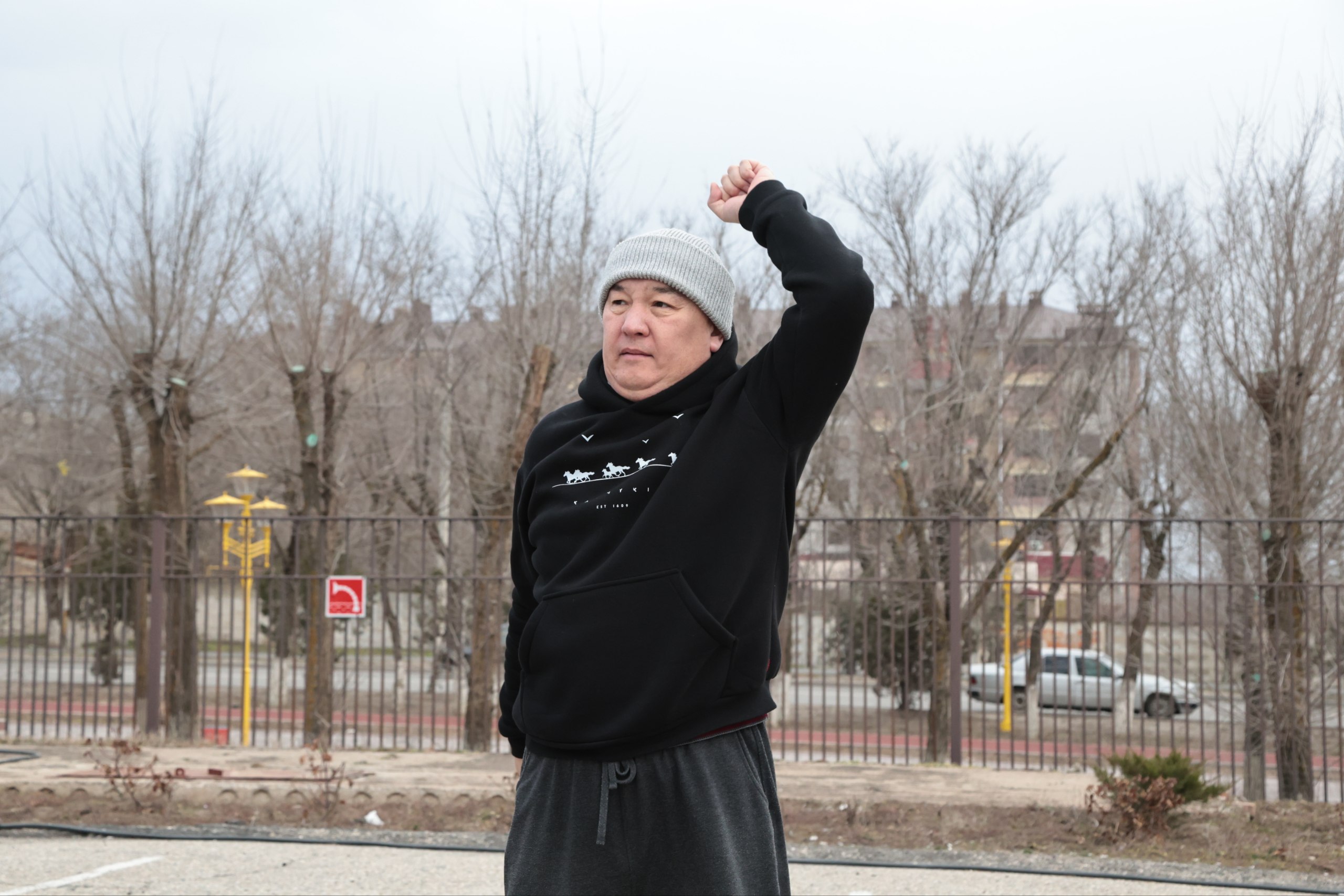 В рамках проекта «Герои-08» прошла утренняя зарядка В рамках проекта «Герои-08» прошла утренняя зарядка