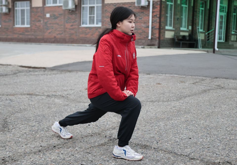 В рамках проекта «Герои-08» прошла утренняя зарядка