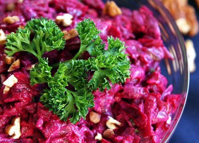 Чудесный свекольный салат, который покорит даже приверед