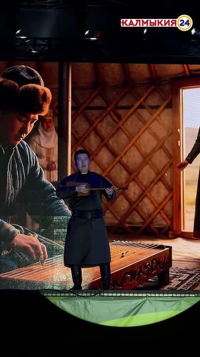 С особой силой звучит на сцене народный эпос «Джангар»