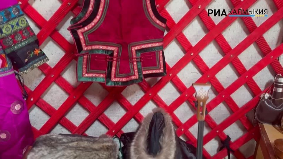 Одним из самых притягательных элементов Фестиваля тюльпанов стала калмыцкая кибитка