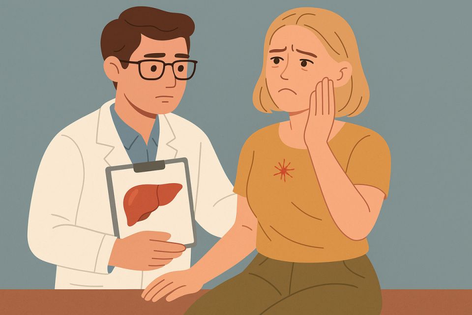 Как выявить проблемы с печенью по внешним признакам