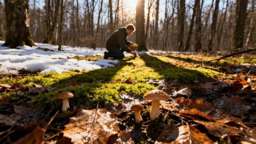 Первые весенние грибы: где и как их искать в средней полосе России