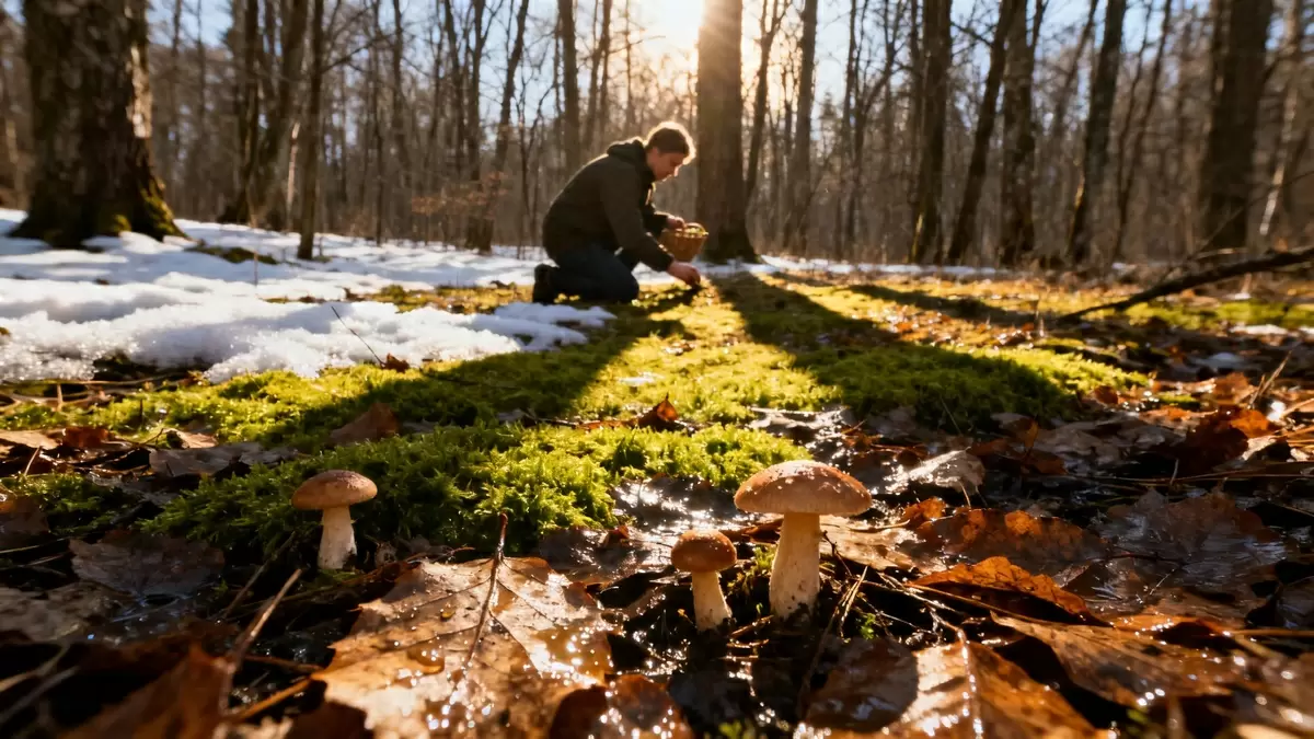 Первые весенние грибы: где и как их искать в средней полосе России