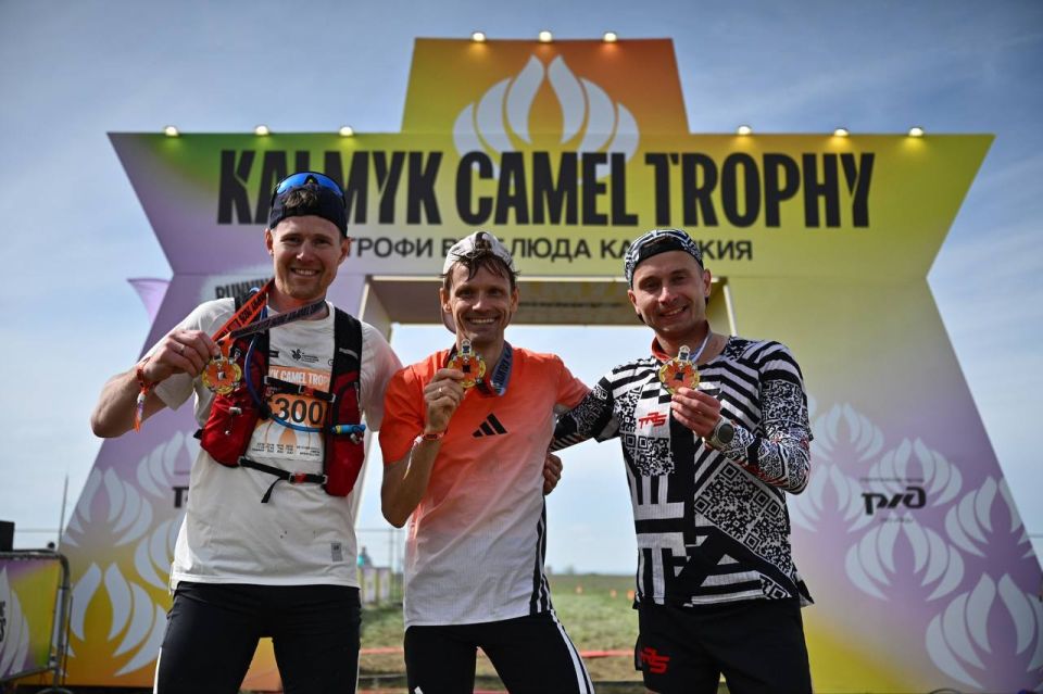 Победители на дистанции S60 Kalmyk Camel Trophy