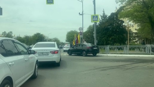ДТП в центре калмыцкой столицы