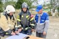 В Малых Дербетах прошли пожарно-тактические учения