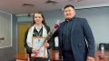 Сегодня в «Ойрат-Арене» состоялось чествование представительниц республики, воспитанниц отделения рукопашного боя БУ ДО РК «РКСШОР» и ВСПК «МОРПЕХ», которые завоевали золото и серебро на Чемпионате и Первенстве Мира в Бишкеке