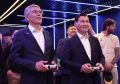 Глава Республики Калмыкия Бату Хасиков и губернатор Тульской области Дмитрий Миляев посетили спортивные объекты