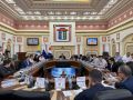 Депутаты Народного Хурала Калмыкии Зулта Цекиров и Олег Пюрбеев приняли участие в 17-м заседании Элистинского городского Собрания