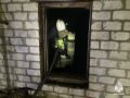 В Лагани пожарные ликвидировали возгорание нежилого дома