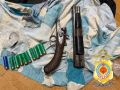 В Юстинском районе выявили незаконное хранение и изготовление оружия