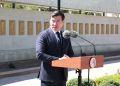 В Элисте на Аллее Героев прошла торжественная церемония открытия барельефа Герою России – старшему лейтенанту Нарану Алексеевичу Очир-Горяеву