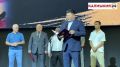 Приветственный адрес от лица Главы Республики Калмыкия зачитал Министр физической культуры и спорта Константин Батыров
