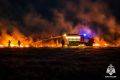 Элистинские огнеборцы ликвидировали возгорание стерни