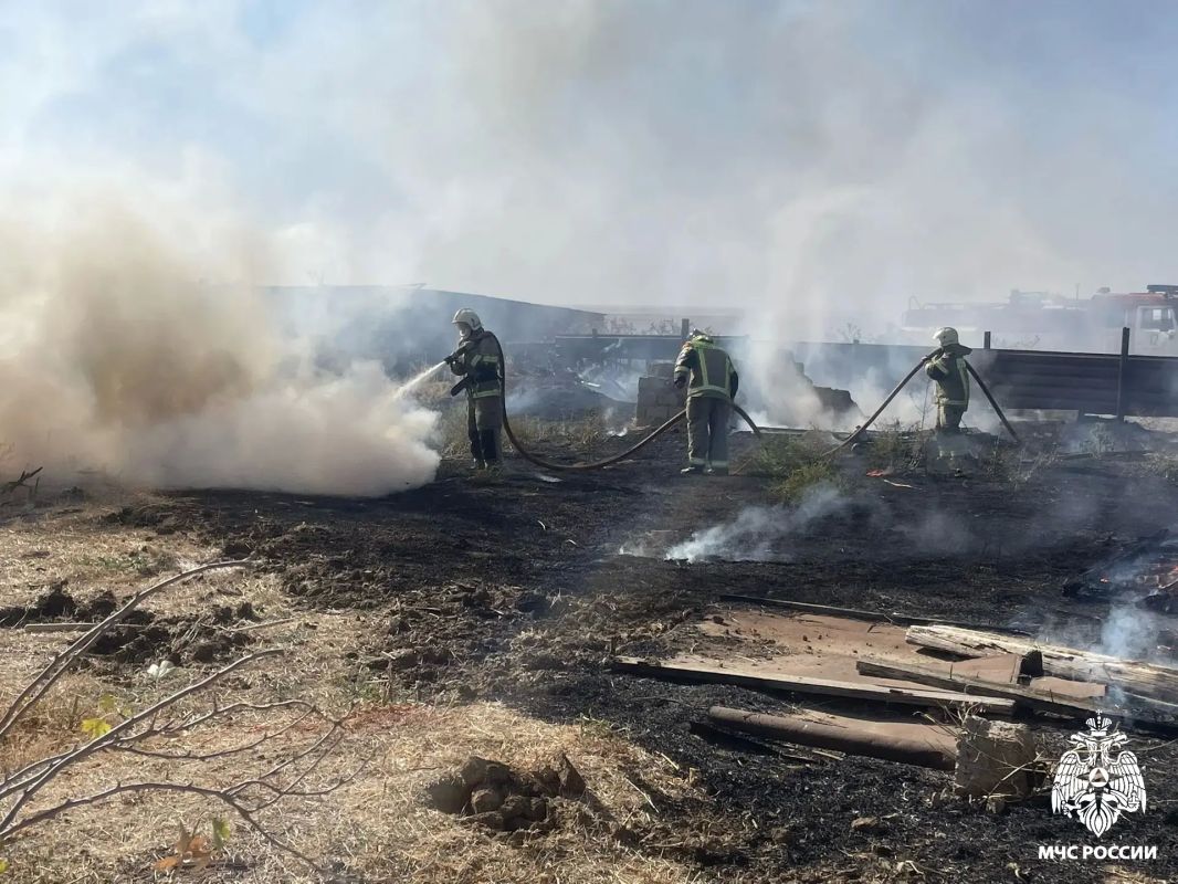 В Ики-Буруле ликвидировали возгорание сухой травы В Ики-Буруле ликвидировали возгорание сухой травы