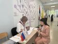 Заместитель Председателя Правительства РК Марина Ользятиева проголосовала на выборах в Государственную Думу-2026