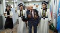 Ветеран Великой Отечественной войны Петр Леонтьев посетил избирательный участок в Элисте
