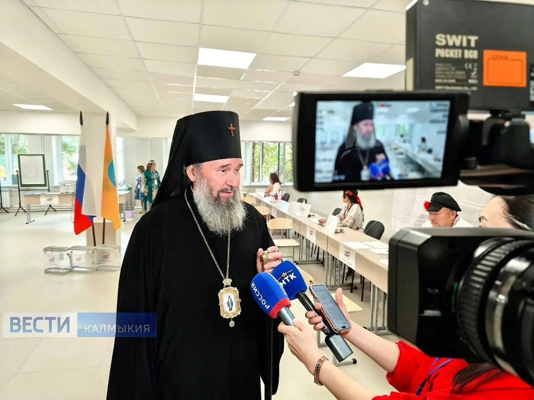 Архиепископ Юстиниан проголосовал на выборах Архиепископ Юстиниан проголосовал на выборах