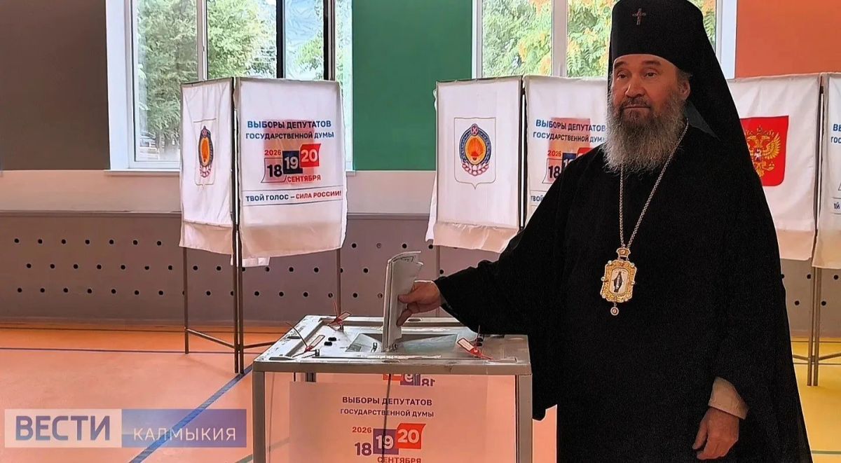 Архиепископ Юстиниан проголосовал на выборах Архиепископ Юстиниан проголосовал на выборах