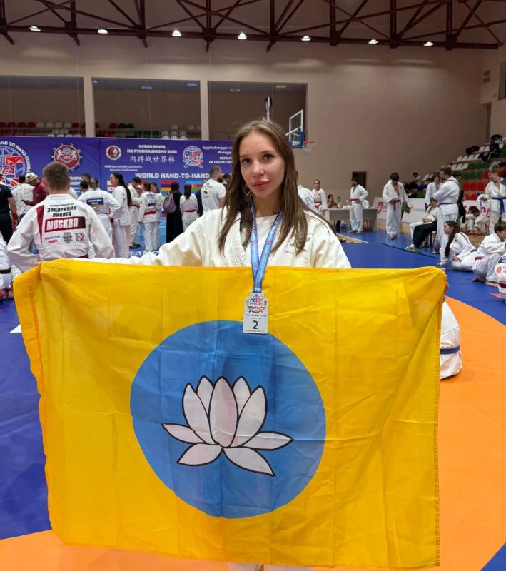 Калмыцкая спортсменка Анастасия Соятиева — вице-чемпионка Кубка мира по рукопашному бою, собравшего в Грузии сильнейших атлетов из 21 страны