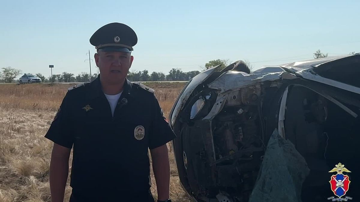 В Калмыкии в ДТП погиб 63-летний мужчина, двое пострадали