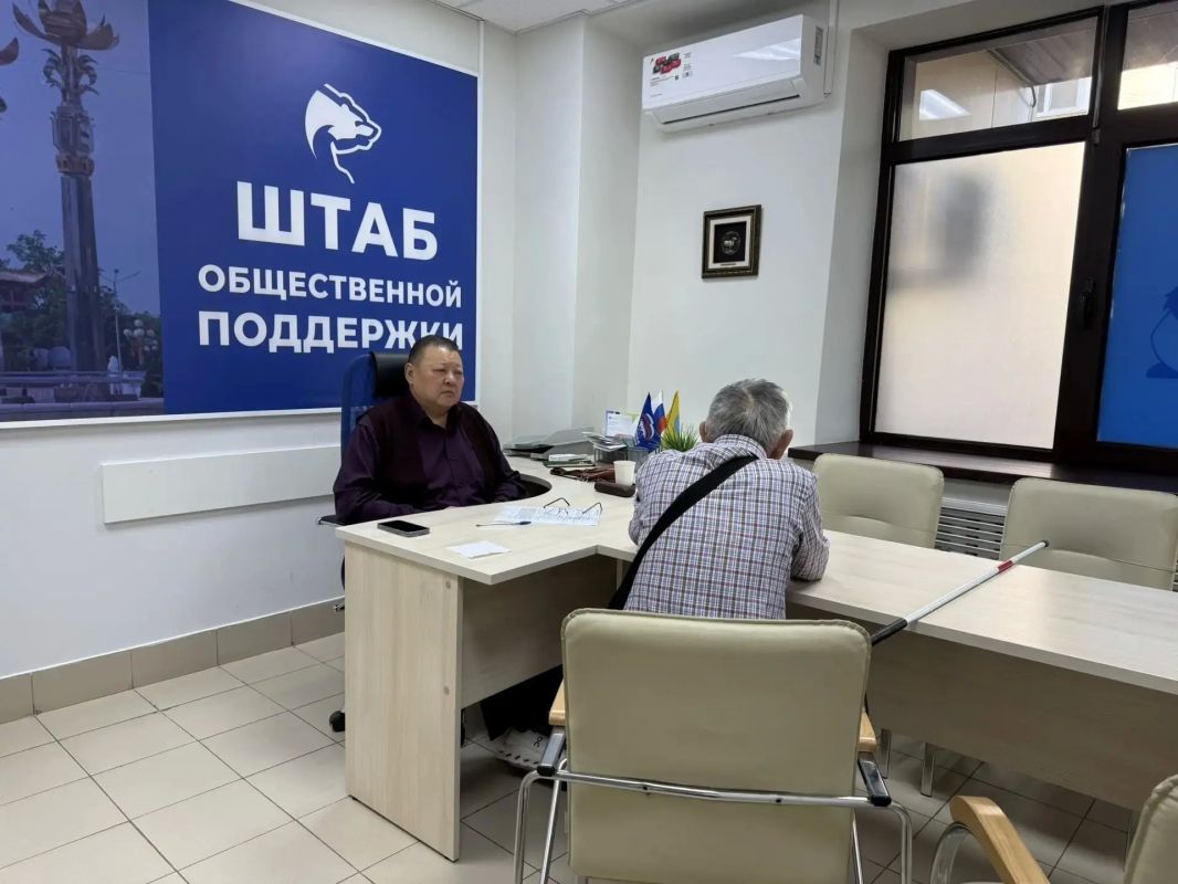 Прием граждан провел Лиджи Амиков