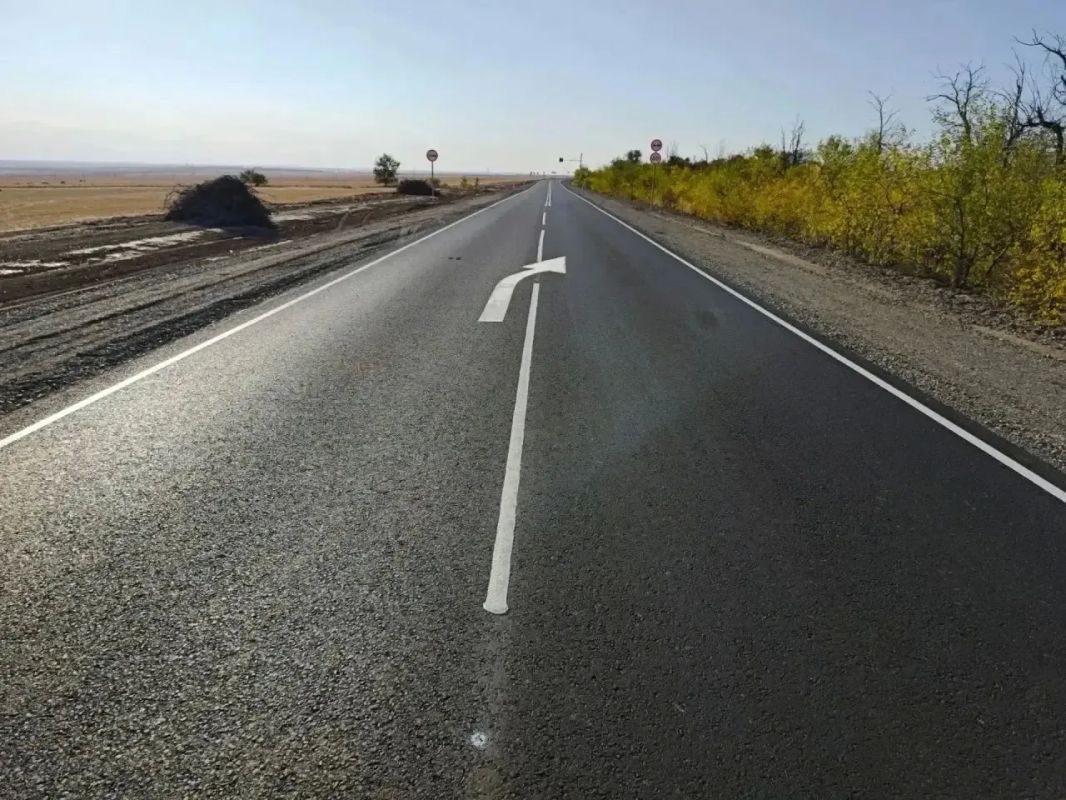 В Калмыкии в 2026 году отремонтировали более 19 км региональных дорог В Калмыкии в 2026 году отремонтировали более 19 км региональных дорог
