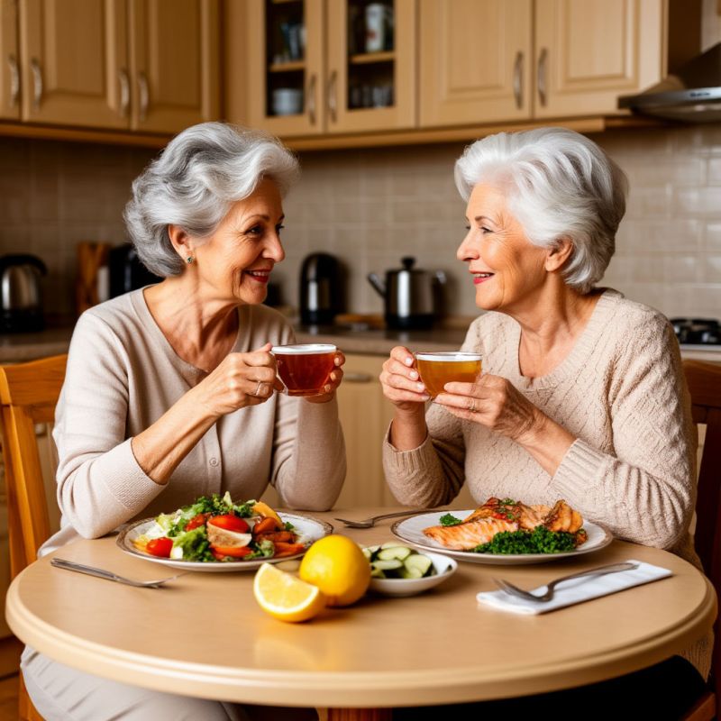 Пять продуктов для бодрости и здоровья после 60: секреты от опытных подруг