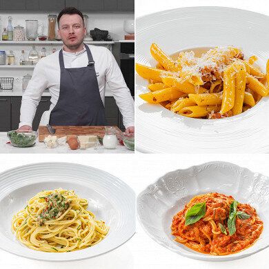 Четыре пасты для незабываемого ужина