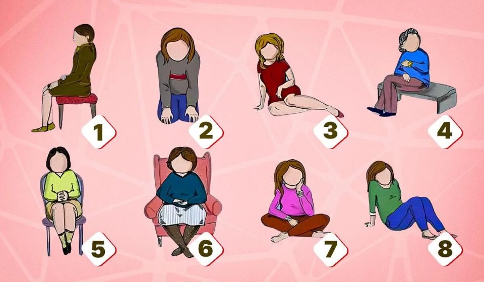 Как выбрать удобную позу сидя и что она говорит о человеке